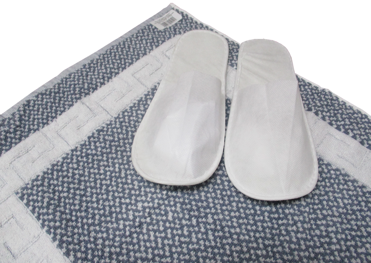 Ταπέτο Μπάνιου Μαίανδρος Grey 700gr ZAXOSHOME - Image 2