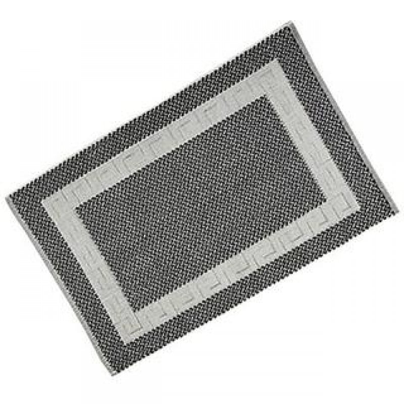 Ταπέτο Μπάνιου Μαίανδρος Grey 700gr ZAXOSHOME