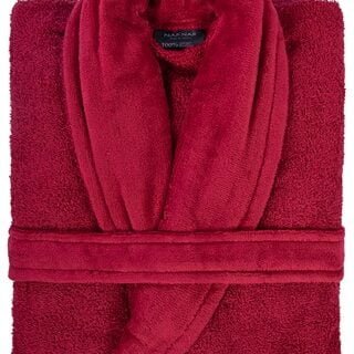 NAF NAF Μπουρνούζι Casual Line Burgundy