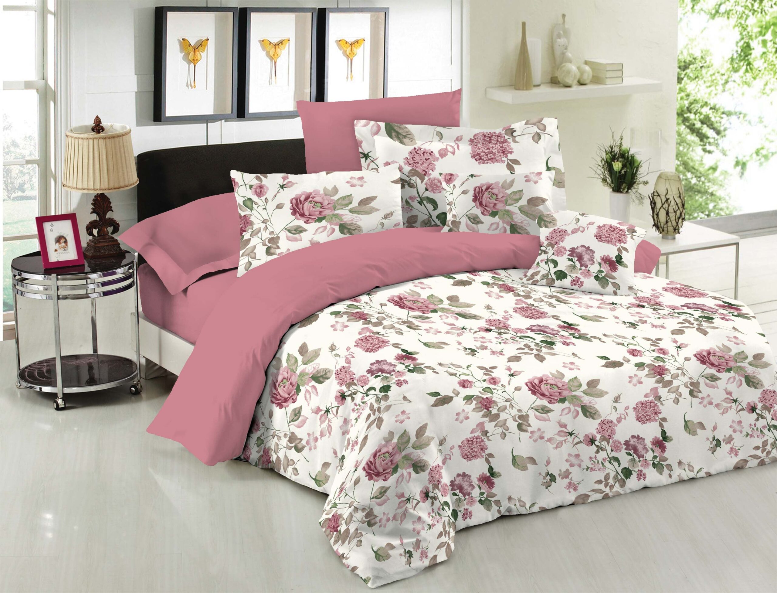 Σετ Πάπλωμα Premium Cotton 100% Rose Pink Le Blanc