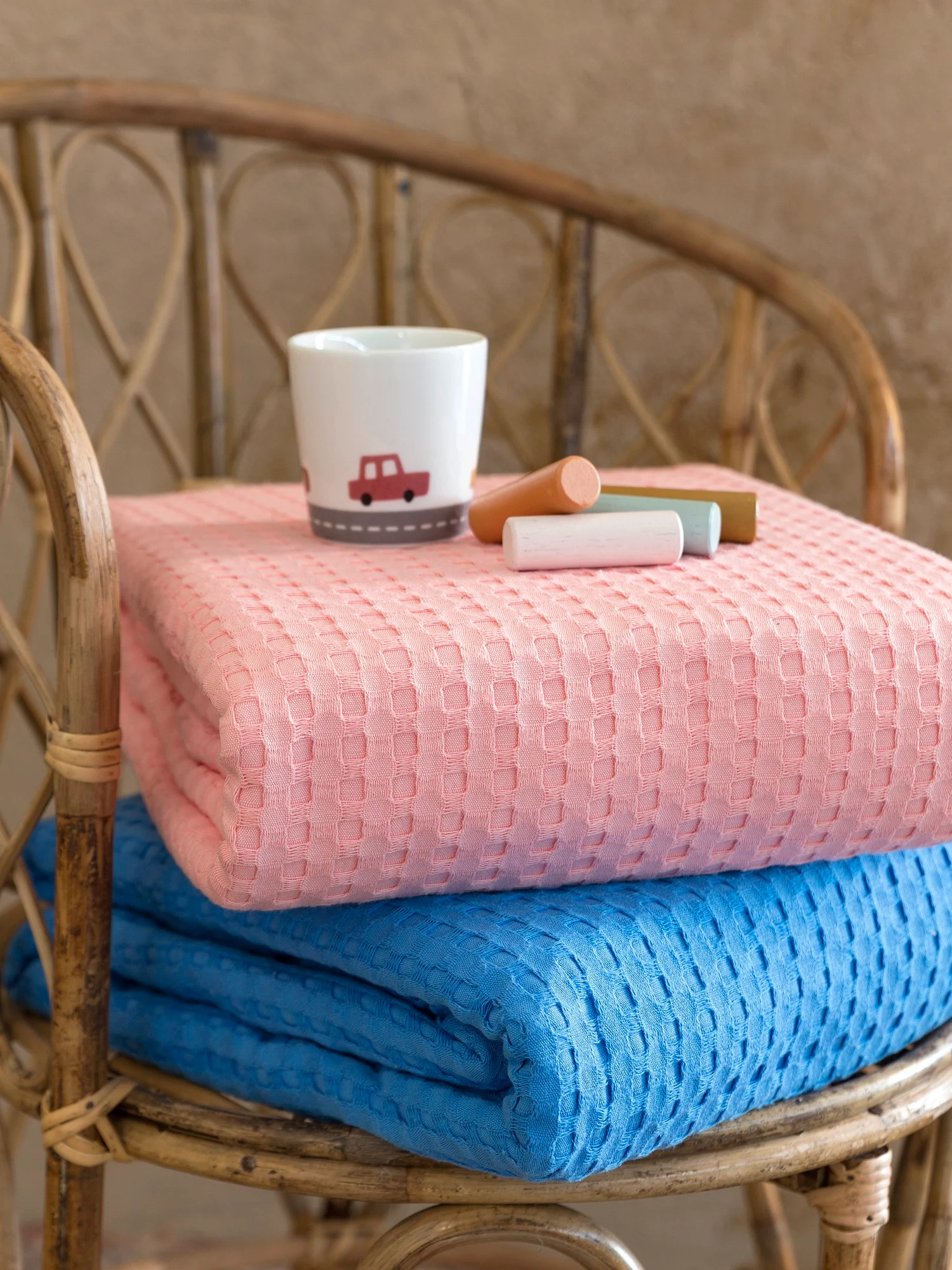 NIMA HOME Κουβέρτα Μονή Habit - Pink - Image 2