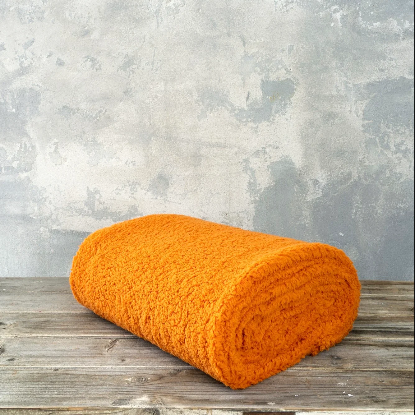 Κουβέρτα Υπέρδιπλη Fleece Sherpa Manta - Amberglow NIMA HOME